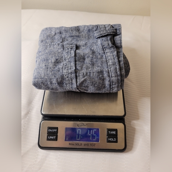 Patagonia Blue Island Hemp Organic Cotton Blend Shorts sz 6 - Picture 11 of 11